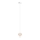 MAXLIGHT P0527 - LED Luster na sajli PALLONCINI 2xLED/3W/230V pr. 12 cm prozirna