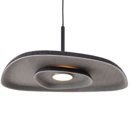 MAXLIGHT P0560 - LED Luster na sajli DEUX LED/5W/230V crna