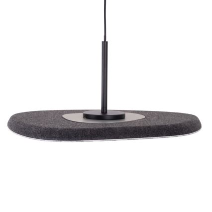 MAXLIGHT P0560 - LED Luster na sajli DEUX LED/5W/230V crna