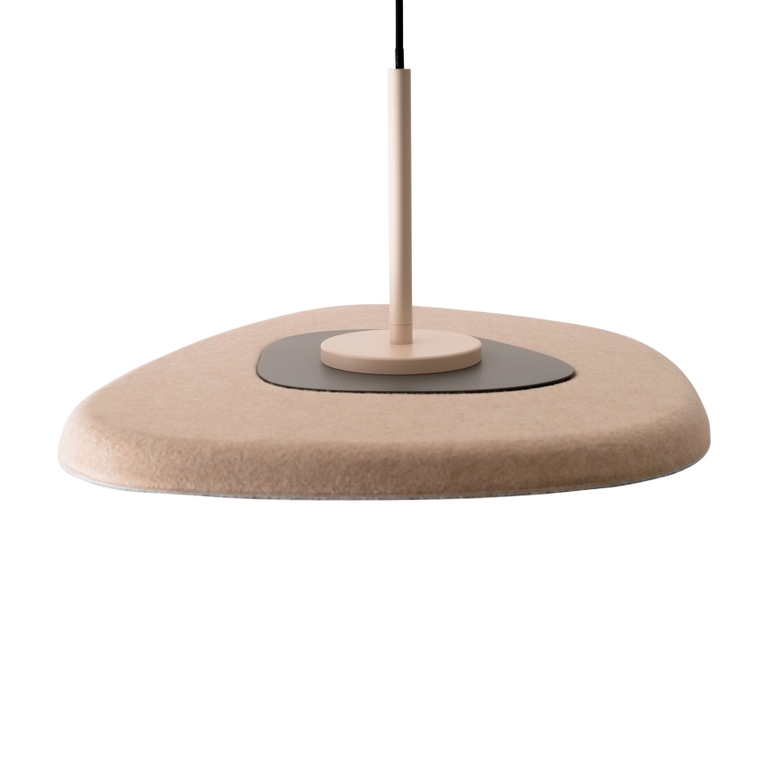 MAXLIGHT P0561 - LED Luster na sajli DEUX LED/5W/230V bež/siva