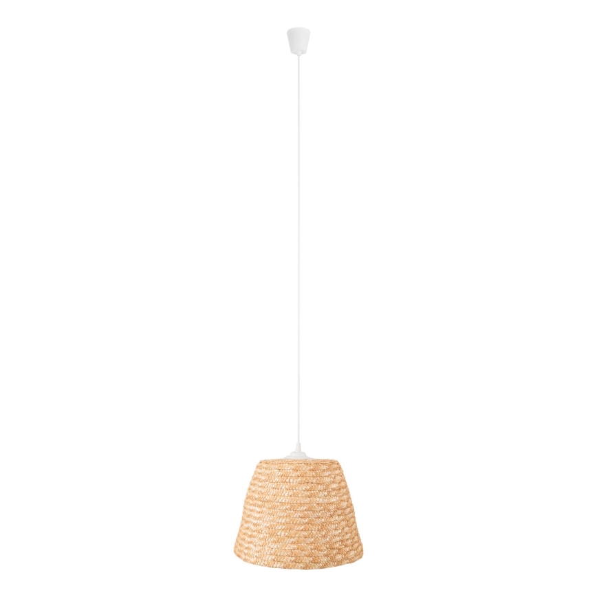 MAXLIGHT P0582 - Luster na sajli POT 1xE27/15W/230V pr. 30 cm bež