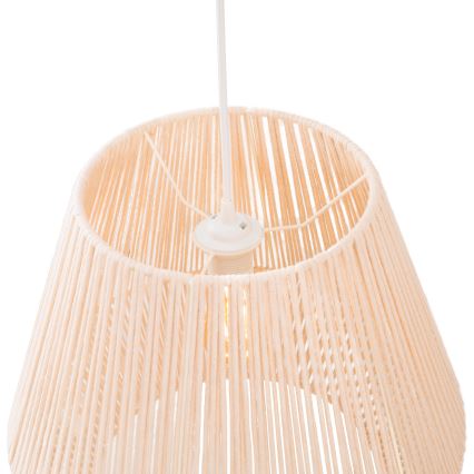 MAXLIGHT P0584 - Luster na sajli PRASLIN 1xE27/15W/230V pr. 44 cm bež
