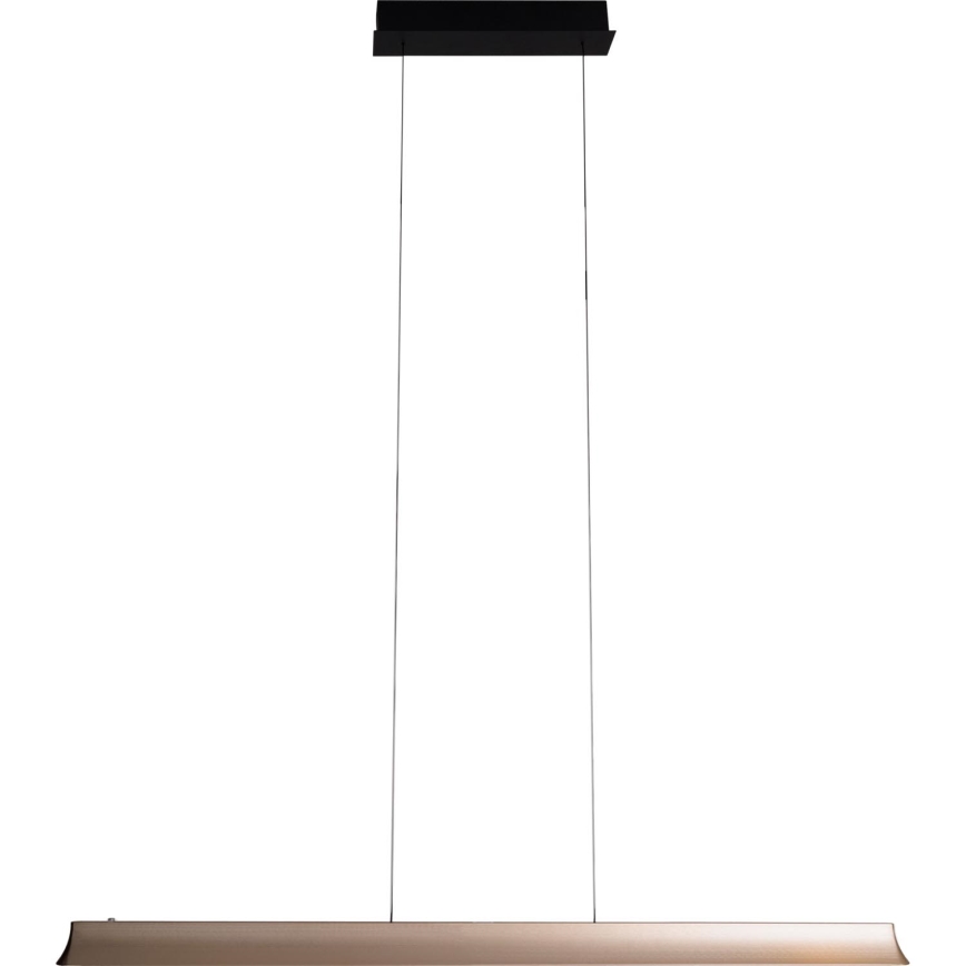 MAXLIGHT P0594 - LED prigušivački luster na užetu JO-JO LED/38W/230V 2700/4500/5500K mesing