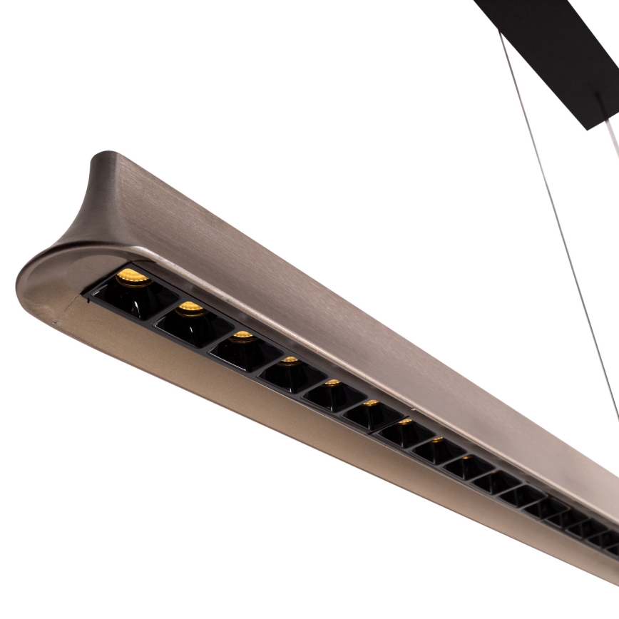 MAXLIGHT P0595 - LED prigušivački luster na užetu JO-JO LED/38W/230V 2700/4500/5500K antracit