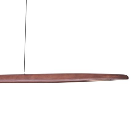 MAXLIGHT P0598 - LED Luster na sajli WOODY LED/25W/230V smeđa/bor