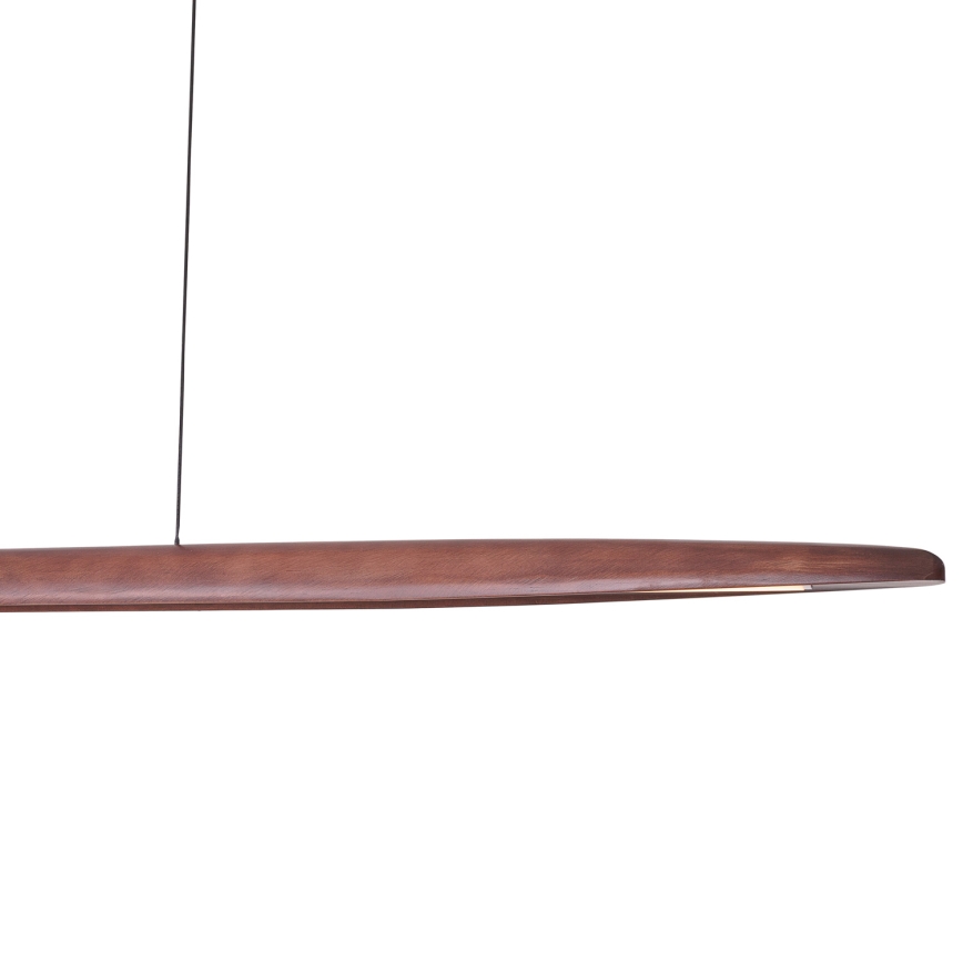 MAXLIGHT P0598 - LED Luster na sajli WOODY LED/25W/230V smeđa/bor