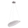 MAXLIGHT P0636D - LED luster na sajli EMPIRE LED/17W/230V sjajni krom