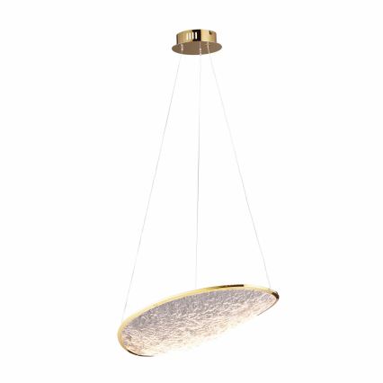 MAXLIGHT P0637D - LED luster na sajli EMPIRE LED/17W/230V zlatni