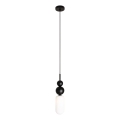MAXLIGHT P0641 - Luster na sajli NOVA 1xG9/12W/230V pr. 12 cm crna
