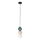 MAXLIGHT P0665 - Viseći luster na kabelu ALICE 1xG9/7W/230V pr. 10 cm crna