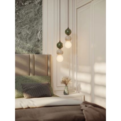 MAXLIGHT P0665 - Viseći luster na kabelu ALICE 1xG9/7W/230V pr. 10 cm crna