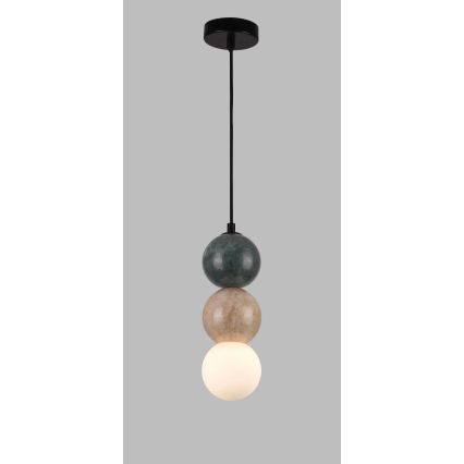 MAXLIGHT P0665 - Viseći luster na kabelu ALICE 1xG9/7W/230V pr. 10 cm crna