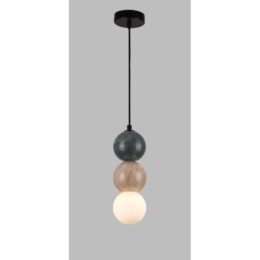 MAXLIGHT P0665 - Viseći luster na kabelu ALICE 1xG9/7W/230V pr. 10 cm crna