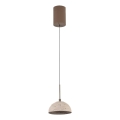 MAXLIGHT P0666 - LED viseći luster na sajli CUCCINA LED/57W/230V Ø 15 cm bež