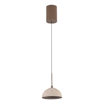 MAXLIGHT P0666 - LED viseći luster na sajli CUCCINA LED/57W/230V Ø 15 cm bež