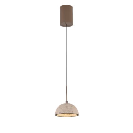 MAXLIGHT P0666 - LED viseći luster na sajli CUCCINA LED/57W/230V Ø 15 cm bež