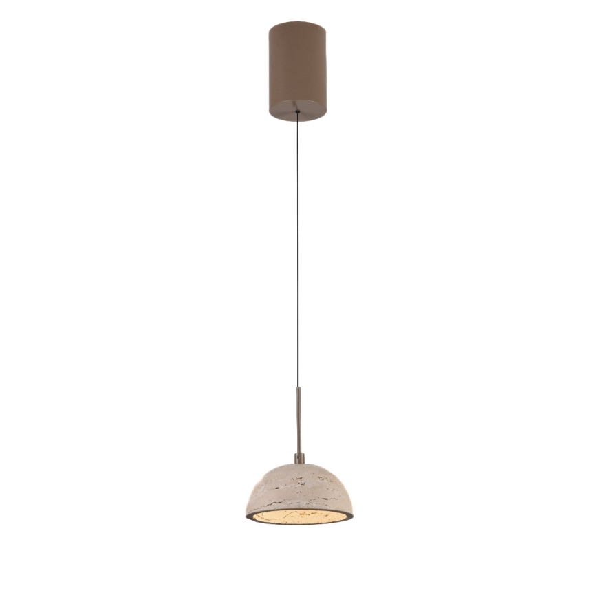 MAXLIGHT P0666 - LED viseći luster na sajli CUCCINA LED/57W/230V Ø 15 cm bež
