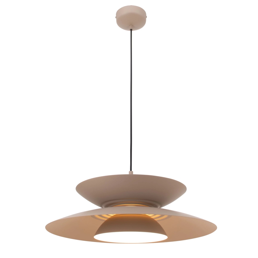 MAXLIGHT P0698 - LED lustr na sajli MAYUMI LED/12W/230V Ø 50 cm CRI 96 bež