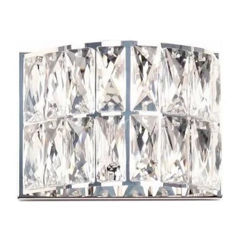 MAXLIGHT W0204 - Zidna svjetiljka DIAMANTE 1xG9/42W/230V sjajni krom