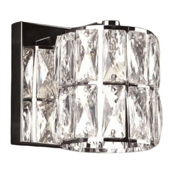 MAXLIGHT W0205 - Zidna svjetiljka DIAMANTE 1xG9/42W/230V sjajni krom