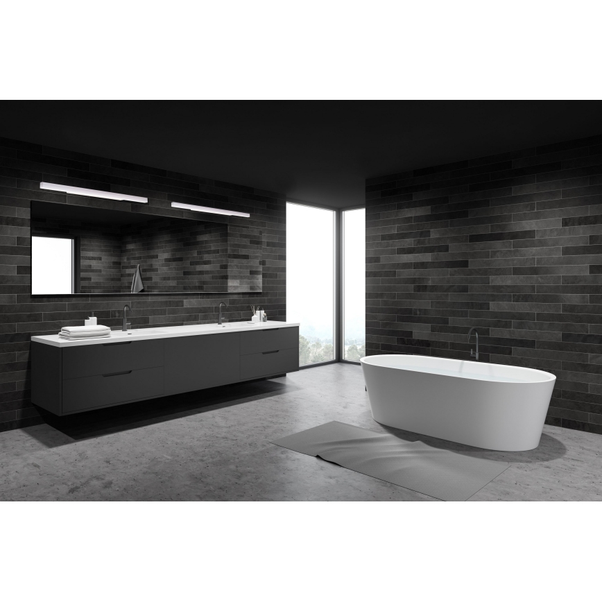 MAXLIGHT W0263 - LED Prigušiva rasvjeta za ogledalo u kupaonici LINEAR LED/18W/230V 57 cm IP44 bijela