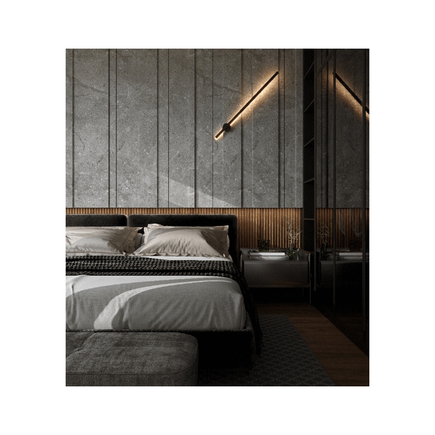 MAXLIGHT W0267 - LED Vanjska zidna svjetiljka SPIDER LED/8,4W/230V IP44 crna
