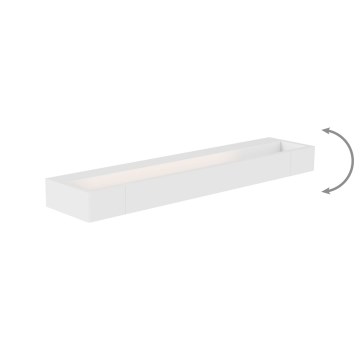 MAXLIGHT W0306 - LED Zidna svjetiljka za kupaonicu FLINK LED/12W/230V 45 cm IP44 bijela