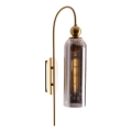 MAXLIGHT W0333 - Zidna lampa CAMPANILA 1xE27/40W/230V mesing/siva