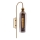 MAXLIGHT W0333 - Zidna lampa CAMPANILA 1xE27/40W/230V mesing/siva
