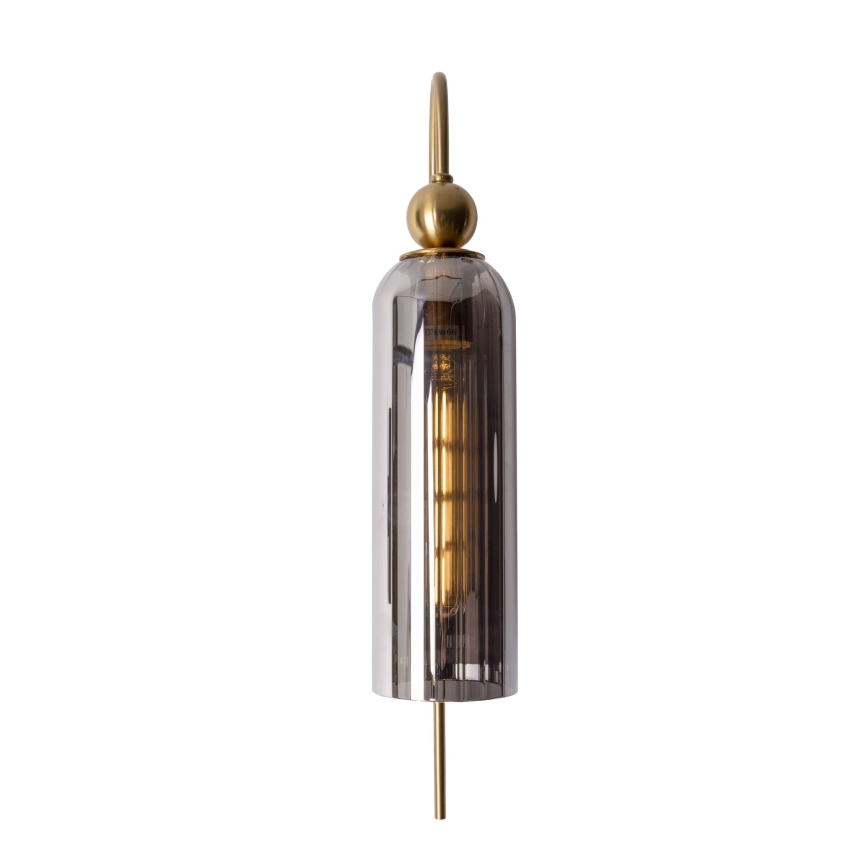 MAXLIGHT W0333 - Zidna lampa CAMPANILA 1xE27/40W/230V mesing/siva