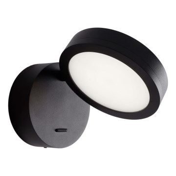 MAXLIGHT W0350 - LED Zidna reflektorska svjetiljka IBIZA LED/6W/230V crna