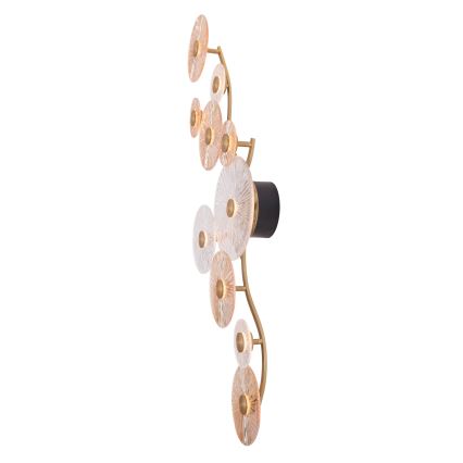 MAXLIGHT W0354 - LED Zidna svjetiljka ALLURE 10xLED/4,3W/230V zlatna