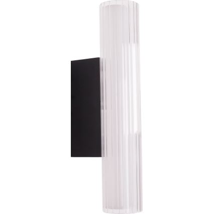 MAXLIGHT W0363 - LED Zidna svjetiljka za kupaonicu FAYETTE LED/6W/230V 31 cm IP44 crna