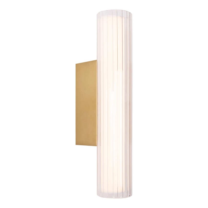 MAXLIGHT W0364 - LED Zidna svjetiljka za kupaonicu FAYETTE LED/6W/230V 31 cm IP44 zlatna