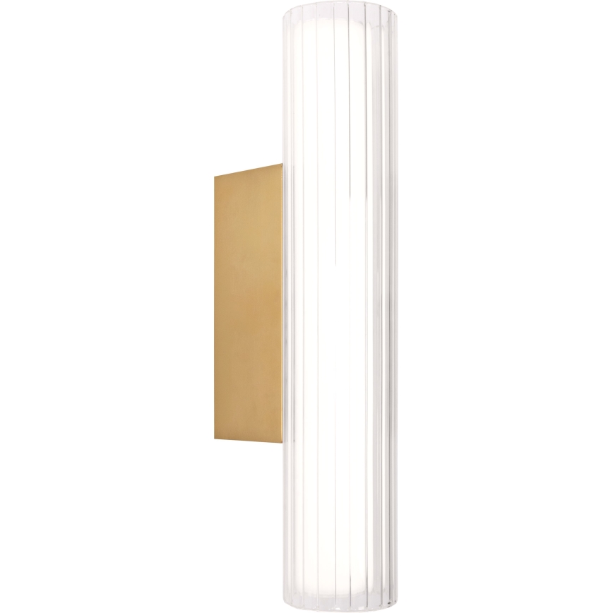 MAXLIGHT W0364 - LED Zidna svjetiljka za kupaonicu FAYETTE LED/6W/230V 31 cm IP44 zlatna