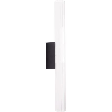 MAXLIGHT W0365 - LED Zidna svjetiljka za kupaonicu FAYETTE LED/12W/230V 61 cm IP44 crna
