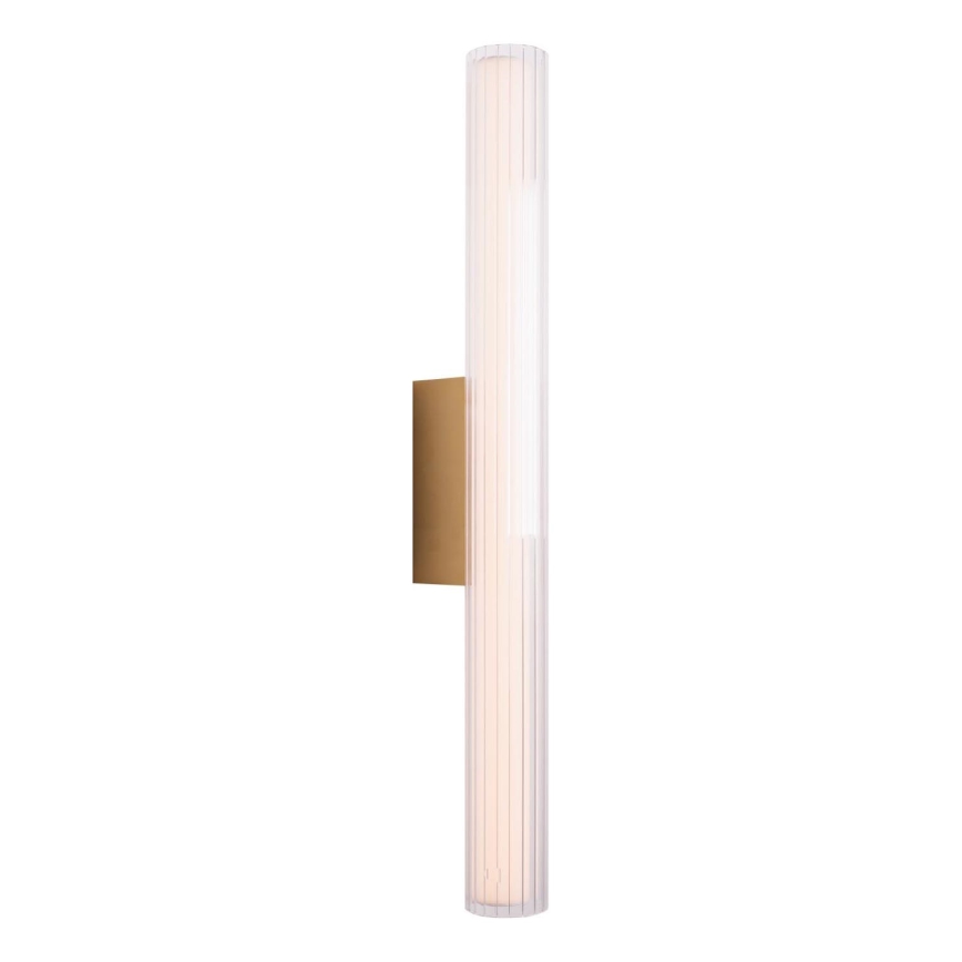 MAXLIGHT W0366 - LED Zidna svjetiljka za kupaonicu FAYETTE LED/12W/230V 61 cm IP44 zlatna