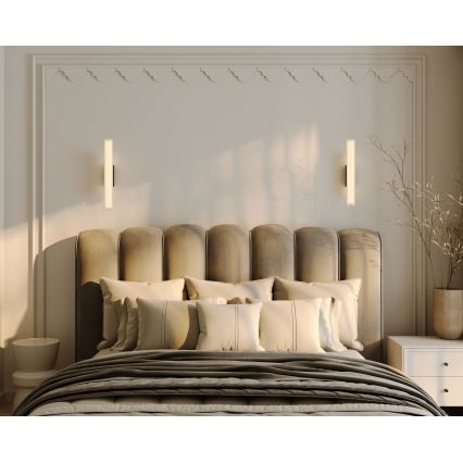 MAXLIGHT W0366 - LED Zidna svjetiljka za kupaonicu FAYETTE LED/12W/230V 61 cm IP44 zlatna
