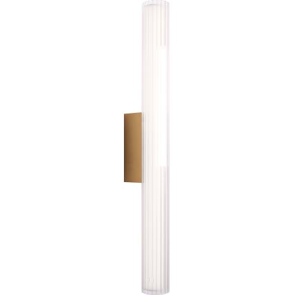 MAXLIGHT W0366 - LED Zidna svjetiljka za kupaonicu FAYETTE LED/12W/230V 61 cm IP44 zlatna