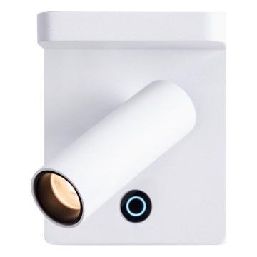 MAXLIGHT W0373 - LED Zidna reflektorska svjetiljka s bežičnim punjenjem LOFER LED/7W/230V bijela