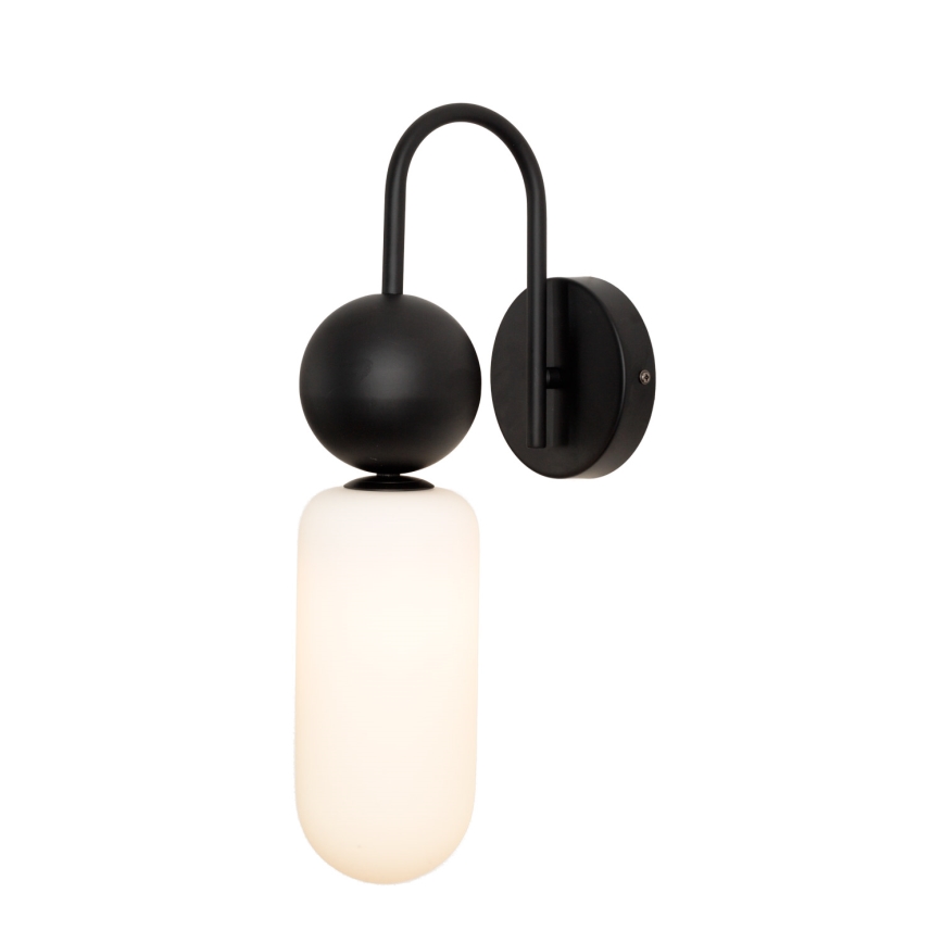 MAXLIGHT W0381 - Zidna lampa ROMA 1xG9/12W/230V crna