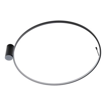 MAXLIGHT W0437 - Kupaonsko stropno LED svjetlo VISUAL LED/28W/230V Ø 80 cm IP44 crno