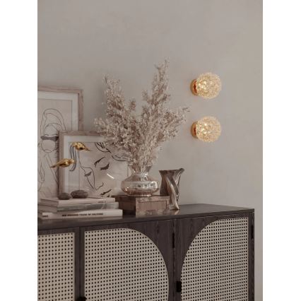 MAXLIGHT W0443 - Zidna svjetiljka RITA 1xG9/5W/230V zlatna