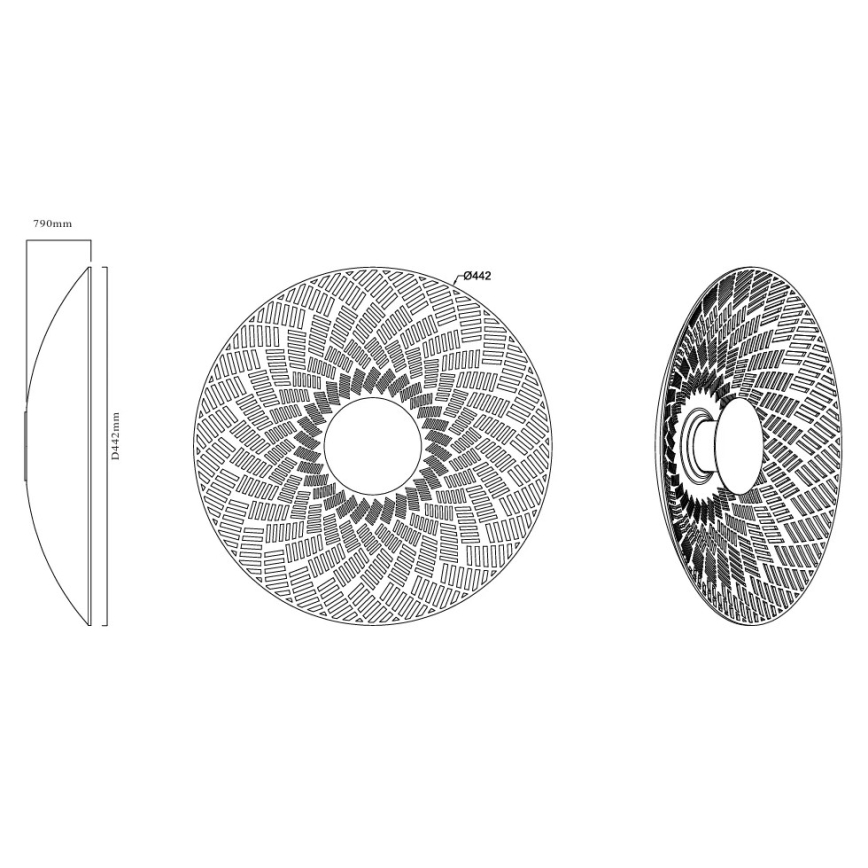 MAXLIGHT W0457 - LED Zidna svjetiljka MISAKI LED/6W/230V CRI 95 bež