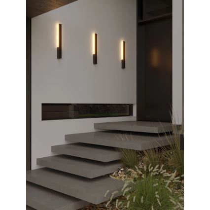 MAXLIGHT W0458 - LED Vanjska zidna svjetiljka KAPRUN LED/6W/230V CRI 93 IP65 crna