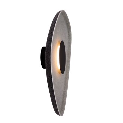 MAXLIGHT W0558 - LED Zidna svjetiljka DEUX LED/5W/230V crna