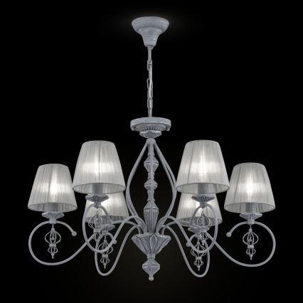 Maytoni ARM154-06-S - Luster na lancu MONSOON 6xE14/40W/230V