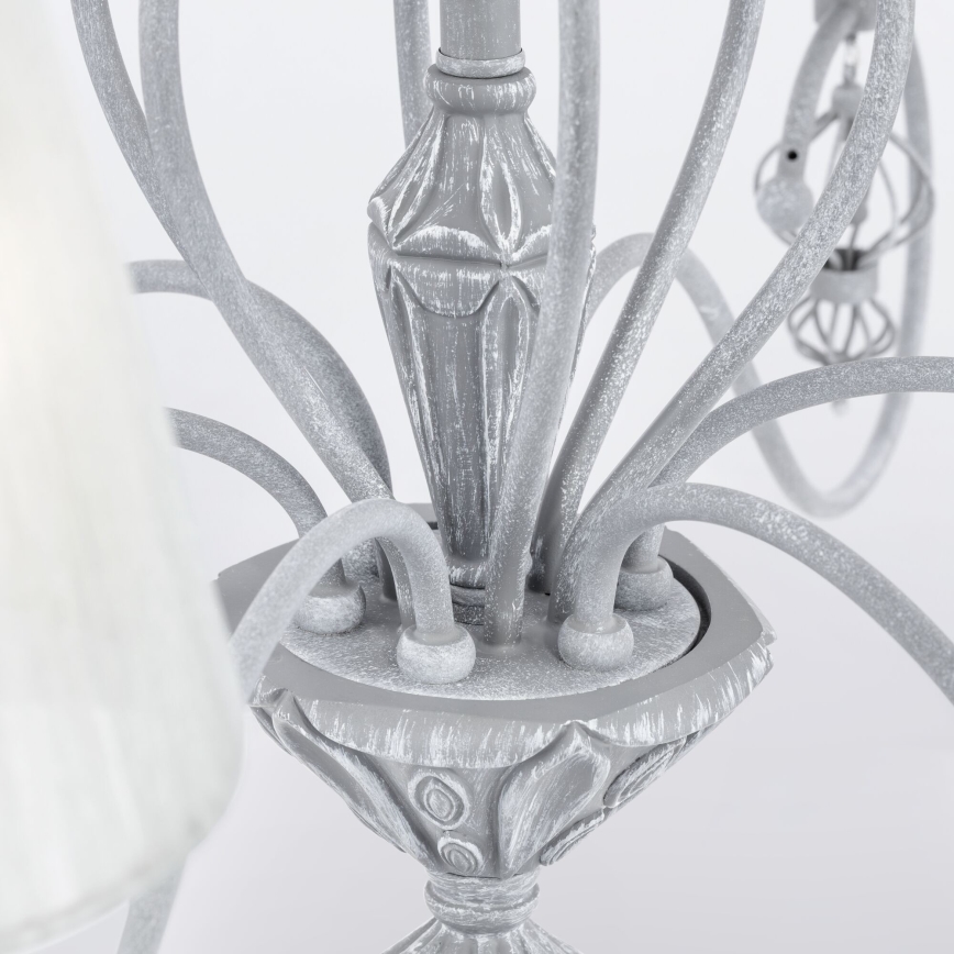 Maytoni ARM154-06-S - Luster na lancu MONSOON 6xE14/40W/230V