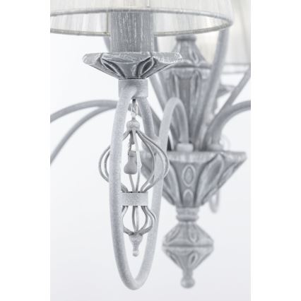 Maytoni ARM154-06-S - Luster na lancu MONSOON 6xE14/40W/230V