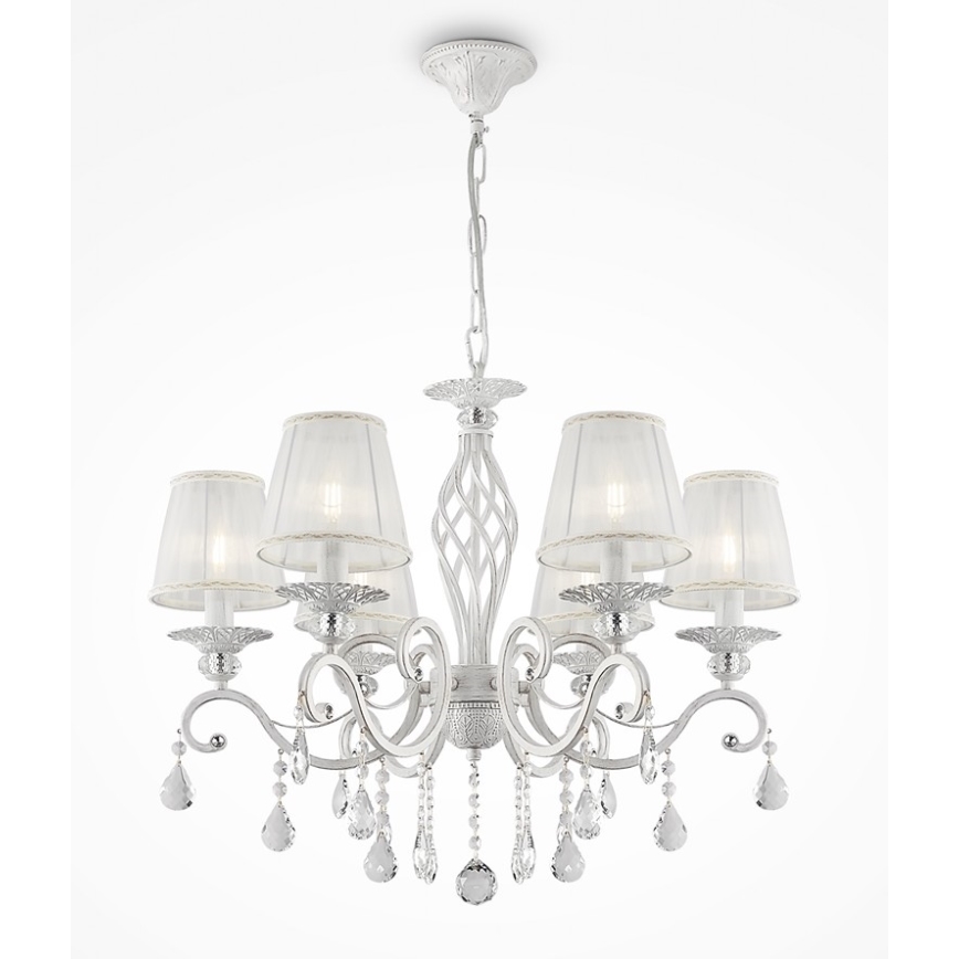 Maytoni ARM247-06-G - Luster na lancu GRACE 6xE14/40W/230V